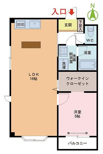 ディオハイム’Ｓの間取り