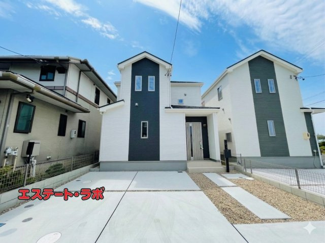 豊田市畝部東町2期　新築分譲住宅　全2棟　B号棟の外観|●完成物件の内覧受付中。
お気軽にお問合せください♪