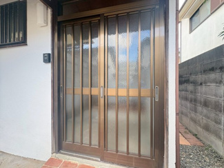 【玄関】 | 豊中市中桜塚3丁目貸家