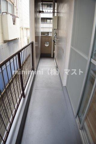 レジデンスなんばのバルコニー