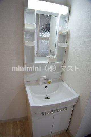 レジデンスなんばの洗面所