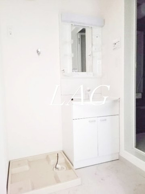 【洗面所】 | デュオメゾン赤塚ＥＡＳＴ | 洗面台です。