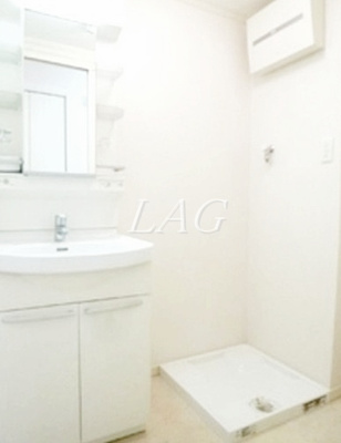【洗面所】 | レジデンスＨＡＲＵ | 洗面台です。