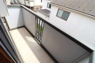 【バルコニー】 | コモド八ヶ崎 Ａ・Ｂ | バルコニー
