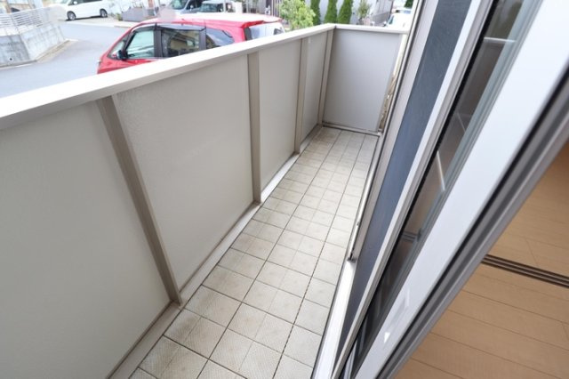 フォレストヒルズのバルコニー