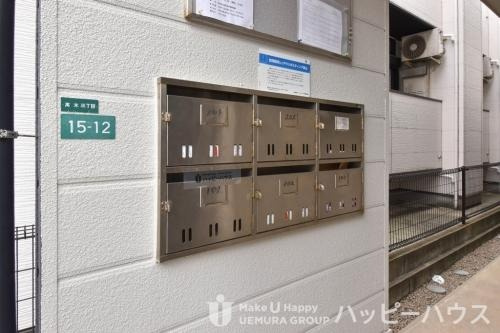 福岡市南区高木３丁目のアパートのエントランス|エントランス写真