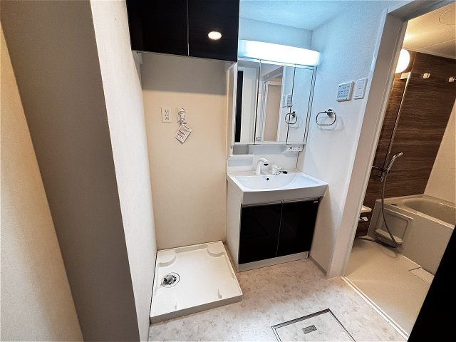 ルミナスピュア神戸の洗面所