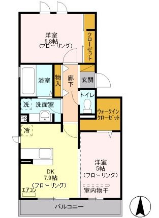 Casa Bonitaの間取り
