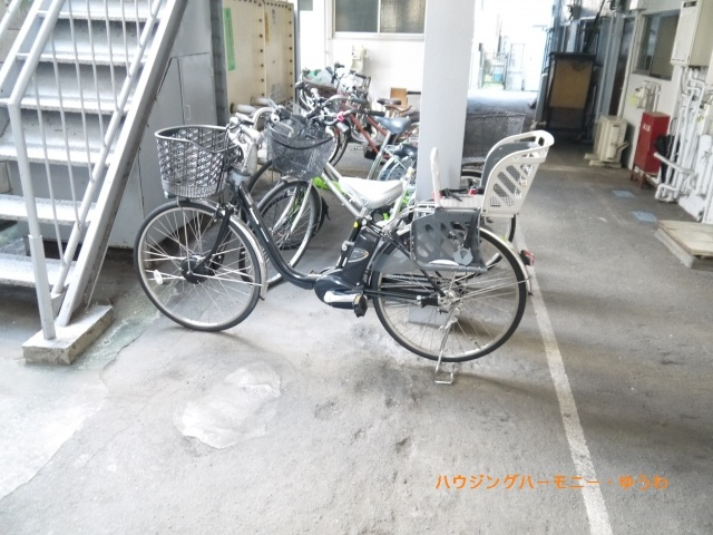 【駐輪場】 | マンション豊島 | 敷地内に駐輪場有ります。