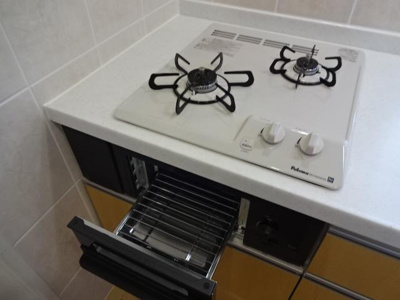 【キッチン】 | Ｃｏｎｔｒａｉｌ・Ｗｉｌｌ（コントレイル・ウィル） | 2口ガスコンロ