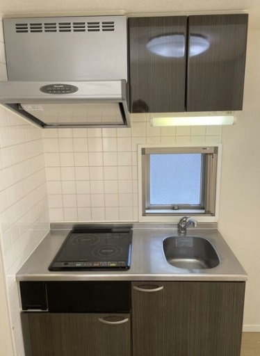 大阪市中央区松屋町住吉の賃貸マンションのキッチン