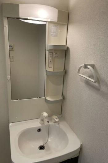 大阪市中央区松屋町住吉の賃貸マンションの洗面所