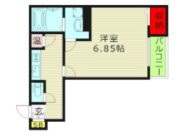 アート鶴見の間取り