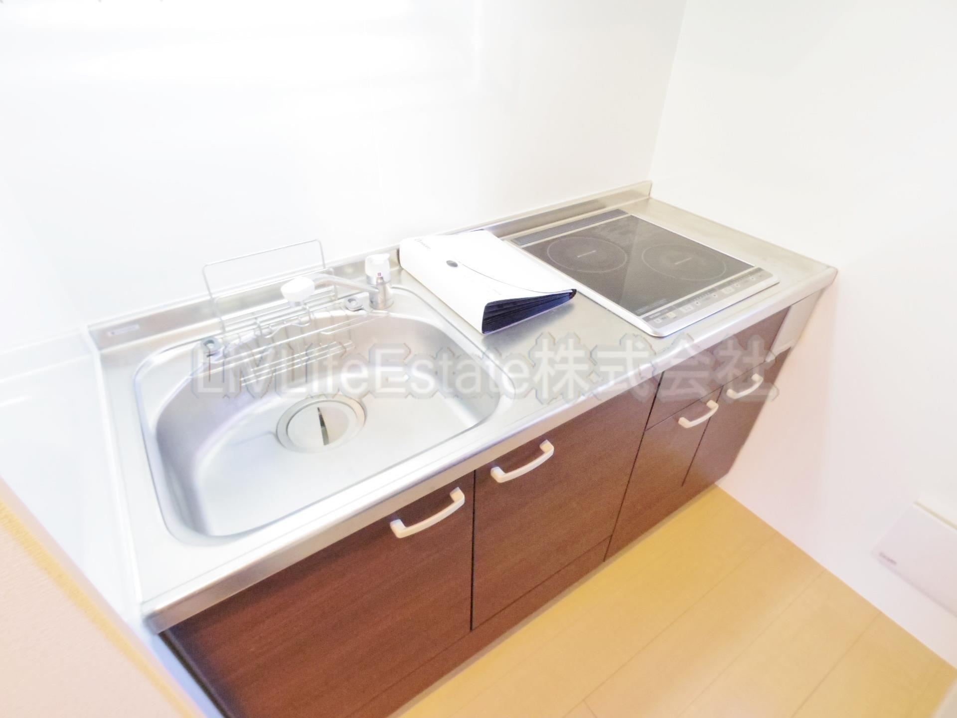 クレールA棟のキッチン