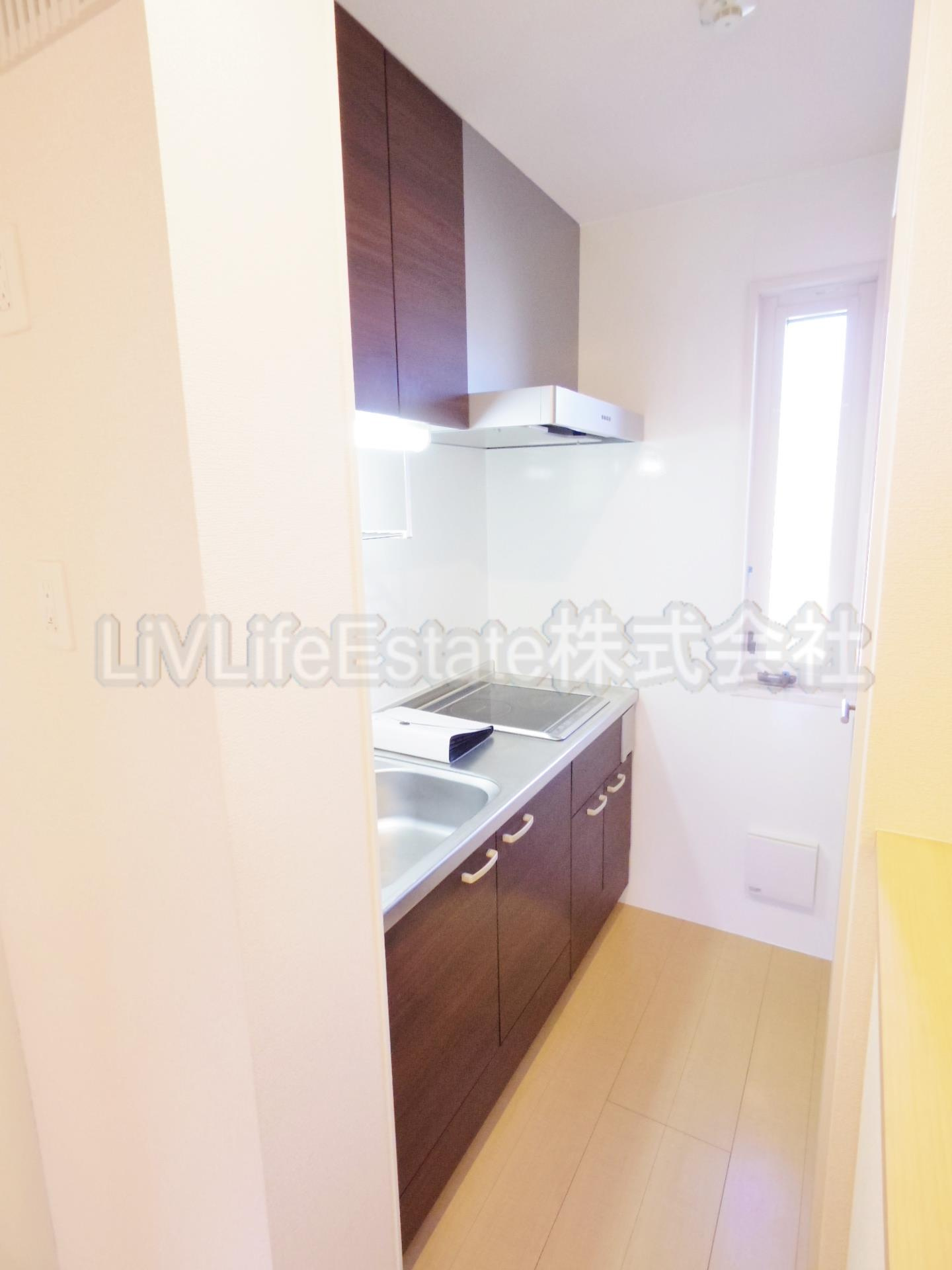 クレールA棟のキッチン