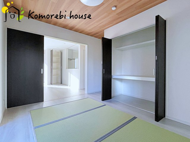 さいたま市西区大字高木　新築一戸建て　Cの和室|12/26撮影