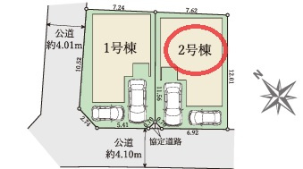 【区画図】 | Terrechez泉北郡忠岡町忠岡中１期 | 区画図