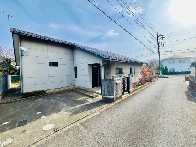 前橋市荒牧町の前面道路含む現地写真|閑静な住宅街◎