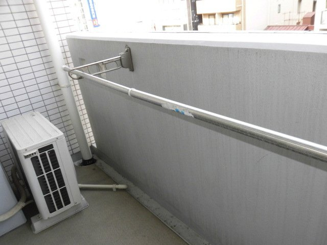 大阪市中央区松屋町住吉の賃貸マンションのバルコニー