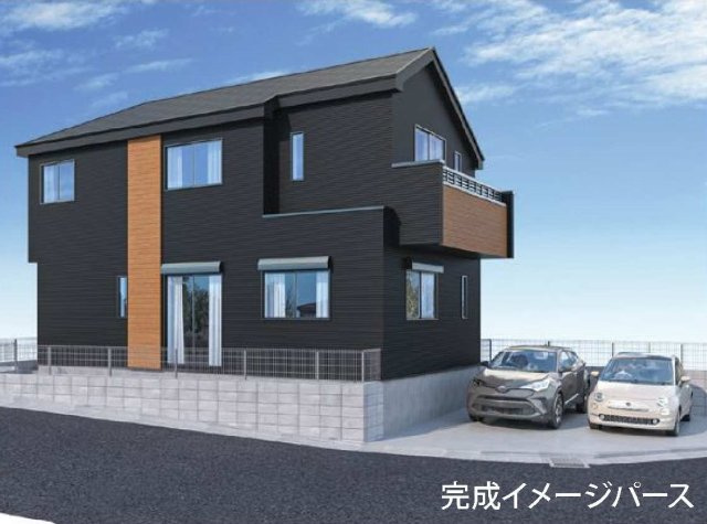【横浜市旭区中希望が丘11-21新築戸建て】★仲介手数料無料★（希望が丘小学校・南希望が丘中学校）の外観パース