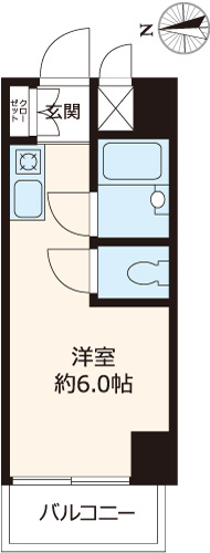 セントヒルズ白山の間取り
