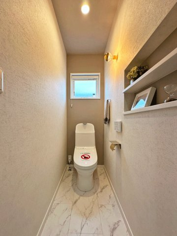 杜の丘建売モデルハウスのトイレ