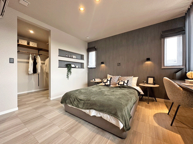 杜の丘建売モデルハウスの洋室