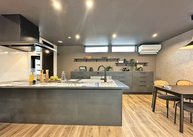 杜の丘建売モデルハウスのキッチン