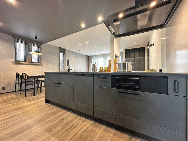 杜の丘建売モデルハウスのキッチン