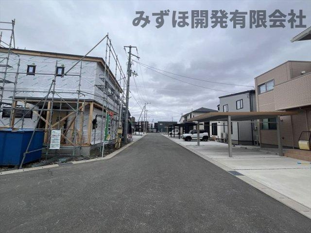 東根市神町西1丁目79-25Eの前面道路含む現地写真|1/15現在の写真です。