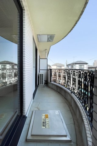 グリンパレスのバルコニー