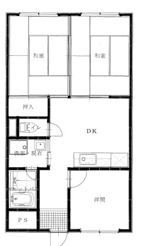 中央プラザの間取り