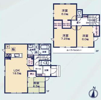 千葉市中央区仁戸名町　２号棟　４LDK