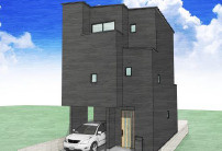 【仲介手数料無料】おうちガーデン若狭5期　全1棟　所沢市新築住宅西武ハウジングの外観パース