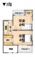 【仲介手数料無料】おうちガーデン若狭5期　全1棟　所沢市新築住宅西武ハウジングの間取り
