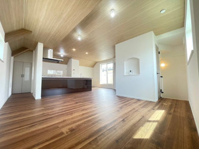 【完成予想図】 | 富士見ヶ丘３区画 | ワックス不要・抗菌対応、車イスを使用してもキズがつきにくいフローリング