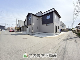 【前面道路含む現地写真】 | ブルーミングガーデン下野市駅東2丁目　1号棟 | 前面道路含む現地写真
