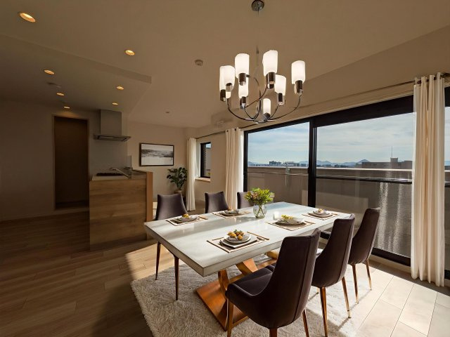 【居間・リビング】 | ☆CGでバーチャルホームステージングしています。
