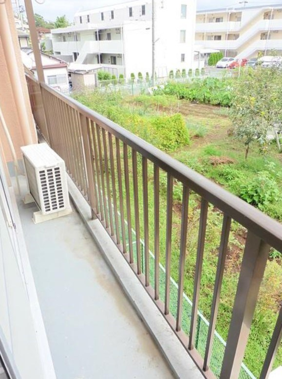 井口ビルのバルコニー