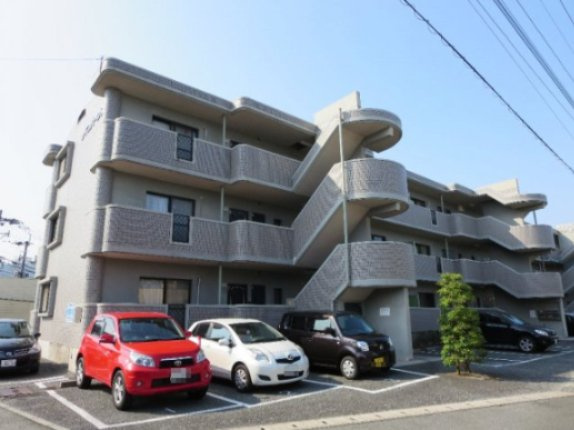 ライフパークＡ棟の外観