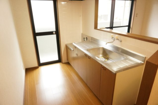 ライフパークＡ棟のキッチン