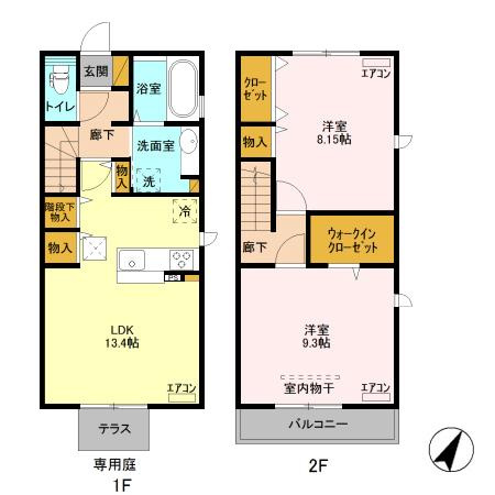 gloire　ｔｒｏｉｓの間取り