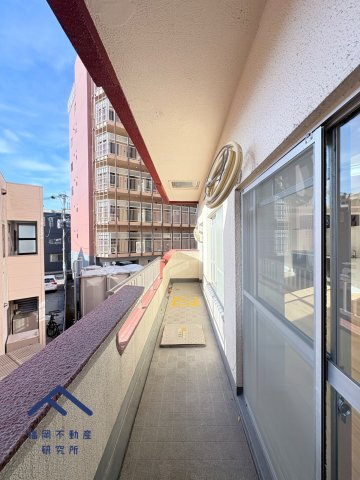 赤坂エクセルのバルコニー