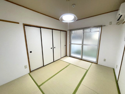 アネックスヒルズ川越の和室|※居室天井の照明は入居時に撤去いたします。