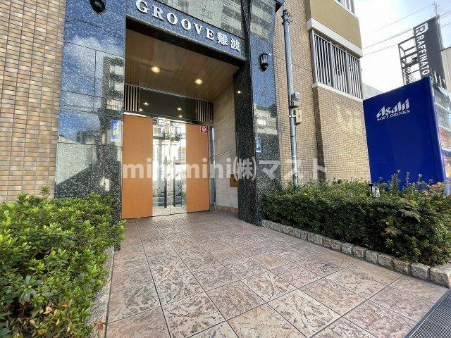 クレストコート難波サウスのエントランス