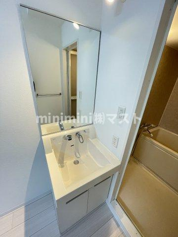 クレストコート難波サウスの洗面所