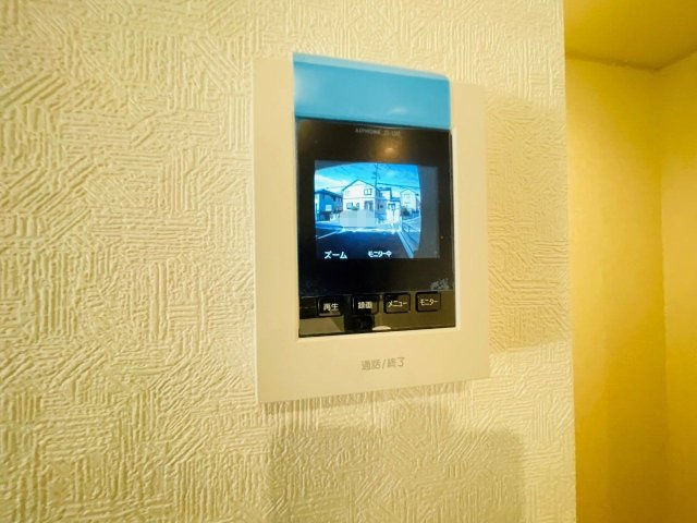 豊田市明和町第6　新築分譲住宅　全2棟　1号棟のセキュリティ|モニター付きインターホンで来客対応も安心です♪