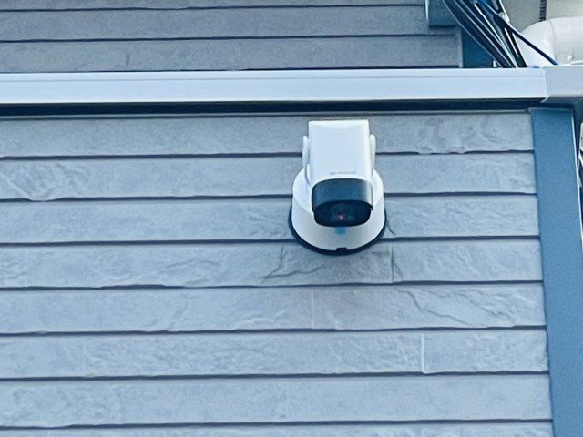 豊田市明和町第6　新築分譲住宅　全2棟　1号棟の防犯設備|防犯カメラで留守中も安心。ご自宅をしっかり見守ります♪