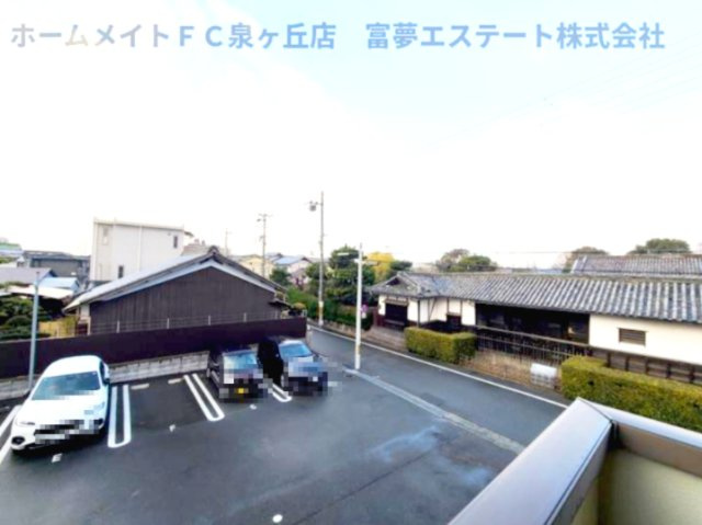 向屋敷A棟の展望