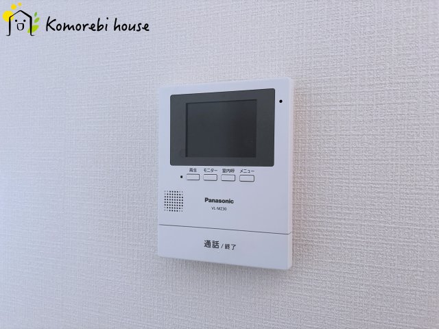 上尾市弁財　中古戸建の設備|来客時も画面で確認できる安心のTVモニターフォン。録画機能も付いているの安心。忙しい毎日をしっかりサポートします。